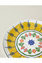 Talavera Glow Porcelain Pasta Plate 21 cm White - Navy Blue - 3