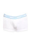 Men's plain boxer brief White 100% super combed 1x1 cotton finest fabric | BX05T |