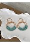 Large Size Dangle Straw Earrings |   Summer Hoop Earrings |   Large Size Women's Bijouterie Earrings - 6