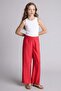 Straight Wide Crinkle Pants for Girls G0612A826Sp