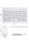 Ultra-Slim Bluetooth Keyboard and Mouse Combo Rechargeable Portable Wireless Keyboard Mouse Set - 6