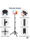 Tablet Floor Tripod Stand – Adjustable Height (4.7 to 12.9 inches) Tablet Holder Mount - 2
