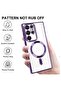 Magnetic Clear Case for Galaxy S23 Ultra, Compatible with MagSafe, Love Heart Design - 3