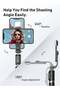 Bluetooth Extendable Selfie Stick with LED Fill Light, Wireless Remote & Tripod Stand (Black) - 3