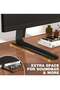 Universal TV Stand Base TV Legs with Height Adjustment for 32-55 Inch TVs, Max VESA 800x400mm - 3