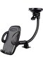 ET-EH190 Windshield Car Phone Mount – Universal Adjustable Smartphone Holder for Dashboard & Windshield