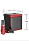 Set Bluetooth Speaker with Microphone 5.0 USB Charging Wireless Speakers for Smart TV Red - 2