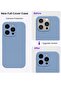 Compatible with iPhone 15 Pro Max Case Shockproof with 2 Screen Protectors, Liquid Silicone - 3
