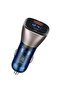 Fast Car Charger 45W with Dual Ports & Digital LED Display – Smart Quick Charge QC 3.0 - 2