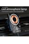 (RHO-C31) Mars Series Transparent Magnetic 15W Wireless Charging Car Holder - 2