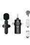 Wireless Lavalier Microphone – 3-in-1 Plug-and-Play Lapel Mic for iPhone, iPad, Android, and Camera Recording