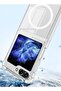 Samsung Galaxy Z Flip 6 Case Cover - Transparent Shockproof, Yellowing Resistant, MagSafe - 7