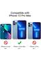 iPhone 13 Pro Max Privacy Screen Protector, Premium Tempered Glass, Anti-Scratch, Bubble Free - 2