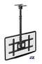 Universal TV Ceiling Mount Bracket - VESA600x400mm, Fits 32-75in Up to 50Kg - Black - 2