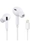 Compatibility Apple Earbuds with Lightning Wired Headphones [Apple MFI Certified], iPhone Lightning Connector