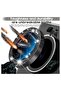 2-Pack for Samsung Galaxy S24 Ultra Camera Lens Protector, 9H Tempered Glass - Black - 4