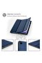 Slim Stand Case for iPad Air 13-Inch M2 (2024) – Navy Blue, Smart Shell with Touch ID Support - 2