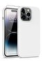 iPhone 14 Pro Max Case with Screen Protector Soft Flexible Silicone Gel Rubber Bumper Cover