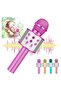 Bluetooth Karaoke Microphone Wireless,Portable Singing Microphone for Kids Adults,Karaoke Machine for Kids Toys