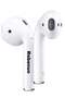 True Wireless Bluetooth Earpods Headset with Wireless Charging (White, Version 5.0) - 80 Hours Standby, 400mAh Charging Box