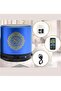 SQ200 Portable Bluetooth Quran Speaker – 8GB MP3 Player with Remote Control, FM Radio, and Quran Translation (Blue) - 3