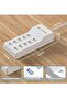 USB Charging Station - 10 Ports USB Charger Dock with 70.8 Inch Extension Cord, Multi-Device Charging - 5
