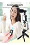 PK-773 Video Vlogger Kit Microphone LED Fill Light Mini Tripod for Phone Vlog Video Recording - 5