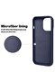 Designed for iPhone 14 Pro Max Case, Silicone Shockproof Slim Thin Phone Case for iPhone 14 Pro Max 6.7 inch (Midnight Blue) - 3