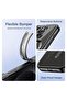 Electroplated Case for iPhone 15 Pro Max 6.7-Inch, Camera Protection, MagSafe, Shockproof TPU (Black) - 5