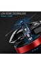 Helicopter Car Air Freshener, Rotating Solar Car Perfume – Osmanthus & Vanilla Scent - 3