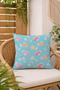 Colorful Fish Patterned Decorative Throw Pillow Cover Sea Themed Summer Decor 43X43 cm - 5