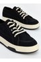Vizyon New Season Black Thick Soled Women's Sports Shoes - 3