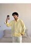 Men's Oversize Cut Linen Look Shirt