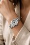 Rolly Women's Silver Steel Wristwatch with Silver White Dial Roman Numerals Classic Luxury Bracelet Band Watch 2026 - 5