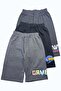 Children's Boys Combed Cotton Capri Sweatpants Printed Set of 3