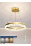 Modern ceiling chandeliers Gold With infrared remote control 40W Three color temperatures adjustable ceiling lighting Suitable for living room, bedroom and Dining room - 3