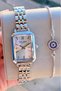 Women's Watch Silver Color Original Steel Waterproof 3Atm 2 Years Warranty with Invoice - 2