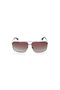 Shiny Dark Ruthenium Polarized Metal Male Sunglasses - 2