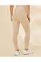 Women Beige Full Length Leggings - 3