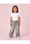 Girls Grey Embellished Wide Leg Jeans - 2
