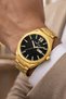 Steel Cord&Case Calendar Men's Wristwatch Bracelet Gift Gold Zmdk1207 - 4