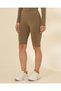 Women Olive Cycling Shorts