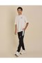 Senior Boys Black Printed Active Track Pants - 5