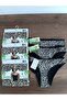 3-Piece Rope Strap Lycra Bamboo Women's Athlete Underwear Set - 2