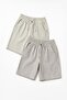Boy's Striped Linen 2-Piece Shorts