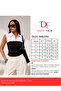 Women's Black Shirt Collar Woven Blouse Cm26Bz00396 - 7