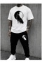 Unisex Oversize Shorts Set Short Sleeve T-Shirt Comfortable Fit Summer Casual Sports