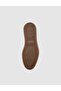 Black Suede Genuine Leather Men's Loafer Shoes - 7