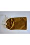 Oil Green Color Velvet Pouch 2 Compartments Drawstring 18X32Cm Multi-Purpose Organizer - 6