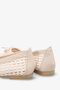 Noysa Women's Knitted Ballerinas - Beige - 5